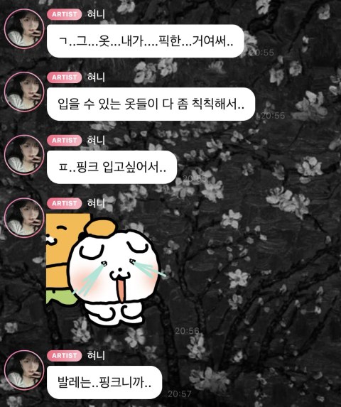 코디 욕먹는 거 보고 직접 나선 아이돌