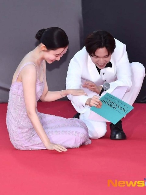 백상 시상식 레전드 찍어버린 명장면