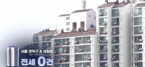 서울 아파트 전세 물량 이 정도라고?