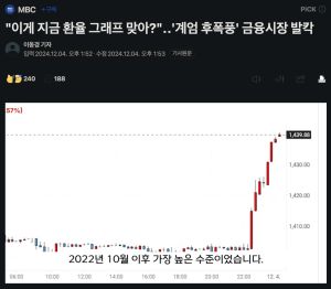계엄 뒤 환율이 왜 이렇게 흔들려?