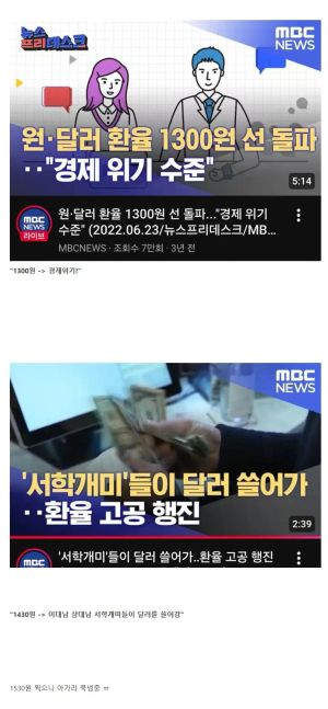 MBC, 경제 위기 우려